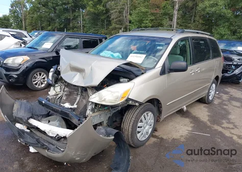 2005 Toyota Sienna Ce z USA, uszkodzony, nr VIN 5TDZA23C05S237050